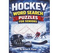 HOCKEY WORD SEARCH PUZZLES FOR SENIORS: 2000 UNIQUE WORDS 100 PUZZLES 20 WORDS EACH LOTS OF BRAIN ACTIVITY