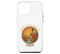 Hocking Hills Ohio Old Mans Cave Retro Hiker Vintage Sunset Case for iPhone 12 Pro Max