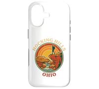Hocking Hills Ohio Old Mans Cave Retro Hiker Vintage Sunset Case for iPhone 17