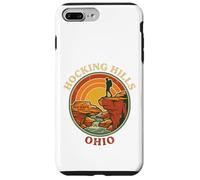 Hocking Hills Ohio Old Mans Cave Retro Hiker Vintage Sunset Case for iPhone 7 Plus/8 Plus