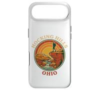 Hocking Hills Ohio Old Mans Cave Retro Hiker Vintage Sunset Case for iPhone Air
