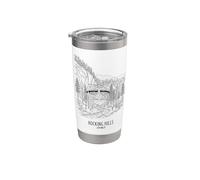 Hocking Hills Ohio Vacation Souvenir Artwork Stainless Steel Insulated Tumbler