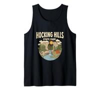 Hocking Hills State Park Ohio Waterfall Forest Camping Tank Top