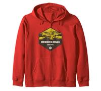 Hocking Hills State Park Ohio Zip Hoodie