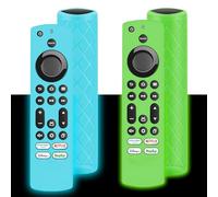 Hocklliy Remote Cover,2pcs Remote Cover Compatible with Fire Tv,Compatible with Firestick 4k Max (2nd Gen)/Toshiba/Insignia/Pioneer/Omni (Qled) Series Alexa Voice Remote Enhanced With Lanyard