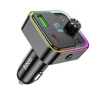 HOCO Bluetooth 5.0 Car FM Transmitter MP3 Player 30W Fast Charger USB-C