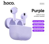 HOCO EQ15 Duke Ⅳ True Wireless BT Earbuds - Purple