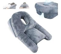 Hocomay Face Down Pillow After Eye Surgery, Adjustable Prone Pillow with Hole for Vitrectomy or Retinal Surgery, Home Massage for Macuhole Retinal Removal Patient