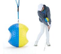 Hocomay Portable Golf Swing Trainer Ball With Carry Rope, Lightweight Golf Swing Training Aid For Posture & Motion Correction, Golf Putting Practice for Beginners, Suitable for 175cm+