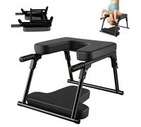 Hocomay Yoga Headstand Stool, Foldable Yoga Chair Inversion Bench Table with Metal Frame & PU Pads, Headstand Trainer Bench Balance Training, 200KG Load Capacity