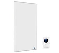 Hocosyme Infrared Panel Heater1000W With Remote Control, Reach Operating Temperature in One Minute up to 120℃, Fast Heating, Overheating Protection, Wall-Mounted or Vertical, 10-Year Warranty
