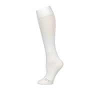 Hocsocx -Unisex Shin Guard Under Socks -Rash Guards-Hockey/Football/Ice Hockey/Skiing/Skating-Moisture Wicking, Athletic Sport Socks Liners (White, Medium)