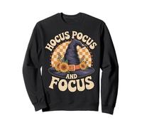 Hocus Pocus and Focus Halloween Design Sweatshirt