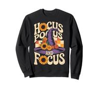 Hocus Pocus and Focus Halloween Design Sweatshirt