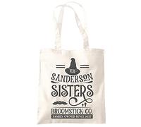 Hocus Pocus Bag Sanderson Broomstick Company Tote Shopping Bag - Sisters Halloween Horror Spooky Trick or Treat