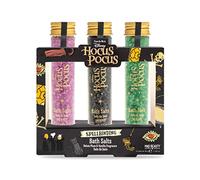 Hocus Pocus Bath Salt Disney Movie | Mad Beauty | Velvet Plum & Vanilla Fragrance, in Tubes | Sanderson, Salem, Relaxing Moisturizing | Gift for Women, Girl, Adult - Red, Black, Green