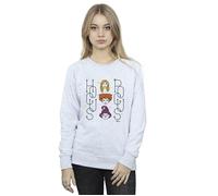 Hocus Pocus Faces Sweatshirt Disney Grey L