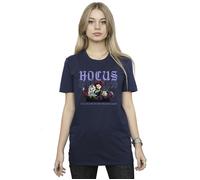 Hocus Pocus Hallows Eve Cotton Boyfriend T-Shirt Disney Navy 4XL