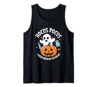 Hocus Pocus I Need Insulin To Focus Diabetes Halloween Tank Top