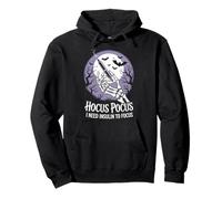 Hocus Pocus I Need Insulin To Focus Halloween Funny Design Pullover Hoodie