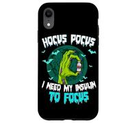 Hocus Pocus I Need My Insulin To Focus Case for iPhone XR