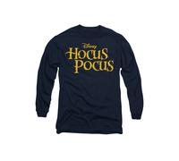 Hocus Pocus Logo Long Sleeve T-Shirt, Navy Disney Navy S