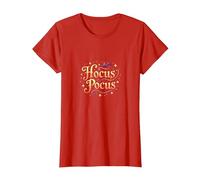 Hocus Pocus Magical Halloween Witch, T-Shirt, Women, Red, XXL