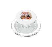 Hocus Pocus Need Coffee Focus Joyful Trick Or Treat Witches PopSockets PopGrip for MagSafe