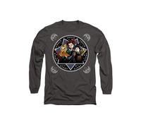 Hocus Pocus Sanderson Sisters Amuck, Amuck, Amuck Long Sleeve T-Shirt, Charcoal Disney Charcoal XL