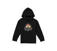 Hocus Pocus Sanderson Sisters Gather Round Sisters Youth Kids Pull-Over Hoodie, Black Disney Black 5-6 Years