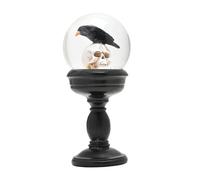 Hocus Pocus Skull Snow Globe The Novelties Company Black One Size