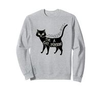Hocus Pocus Thackery Binx I'm A Cat Person Sweatshirt