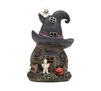 Hocus Pocus Witches House LED Ornament The Novelties Company Brown One Size