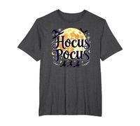 Hocus Pocus: Witchy Halloween Moon Magic for Fans T-Shirt, Men's Big and Tall, Dark Heather Grey, 4X Tall