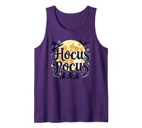 Hocus Pocus: Witchy Halloween Moon Magic for Fans Tank Top, Men, Purple, L