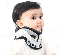 hocvseo Child Neck Brace, Kids Cervical Collar with Occipital Support, 5-point Partial Pressure and Tightness Adjustable, Posture Correction, for Kids Torticollis, Injury Support