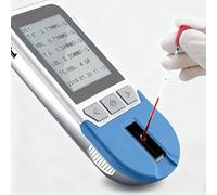 hocvseo Cholesterol Test Meter, Multifunction Lipid Monitor Meter Kit for TC TG HDL LDL, Blood Lipid Tester with 25 Strips, 500 Groups Data Storage, For Home