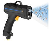hocvseo Handheld Anti Static Gun, Ionizing Air Gun with Dust Detection Light, Static Eliminator Ion Balance, Light-assisted Positioning, for Industrial Static Removal, Electronic Repair