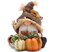 Hodao Handmade Swedish Tomte Gnomes Elf for Fall Thanksgiving Decor Gift - Autumn Home Gnomes Decor
