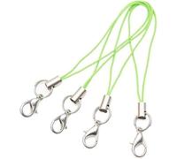 HODASHI 20Pcs Mobile Phone Rope Strap Charm Lariat Lanyard Phone Charms with Lobster Clasp Cords for Cellphone USB Drive, Keychain DIY Jewelry Accessories, 1, Cord, No Gemstone