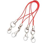 HODASHI 20Pcs Mobile Phone Rope Strap Charm Lariat Lanyard Phone Charms with Lobster Clasp Cords for Cellphone USB Drive, Keychain DIY Jewelry Accessories, 1, Cord, No Gemstone