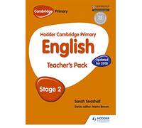 Hodder Cambridge Primary English: Teacher's Pack Stage 2
