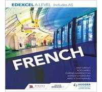Hodder Education Edexcel A level French (includes AS) Paperback Book Hodder Education Multicolor