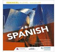 Hodder Education Edexcel A level Spanish (includes AS) Paperback Book Hodder Education Multicolor