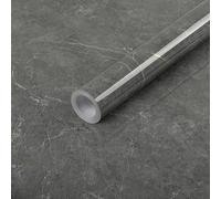 Hode Grey Marble Vinyl Wrap Sticky Back Plastic Roll, 40x300cm Kitchen Counter Worktop Vinyl Covering, Self Adhesive Wallpaper Contact Paper for Countertops, Wall Paper
