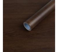 Hode Oak Vinyl Wrap Wood Effect Sticky Back Plastic Roll, Self Adhesive Wallpaper Worktop Vinyl Covering, Contact Paper for Kitchen Cupboards Furniture Door Table, Walnut Wood 40x300cm