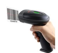 Hodfid Barcode Scanner Wireless, Portable 1D 2D Barcode Scanner, Hands- Barcode Scanner, Adjustable Screen Scanning, Handheld USB Barcode Scanner Reader for Mobile Payment