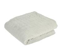 Hodge and Hodge Weighted Blanket Cover Only Quilted Velvet Fleece Throw Sleep Therapy 130x150cm Grey