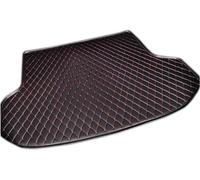 HODGON Car Leather Boot Liner Mat for VW ID.5 2020+, Waterproof Scratch Anti Slip Rear Trunk Tailored Dustproof,C-Black Red