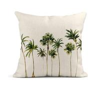 HODKHNO Throw Pillow Covers 18x18 Inch Modern Tropical Palm Trees Home Decor Pillowcase Cushion Case Lumbar Pillow Cover for Couch Bed Sofa